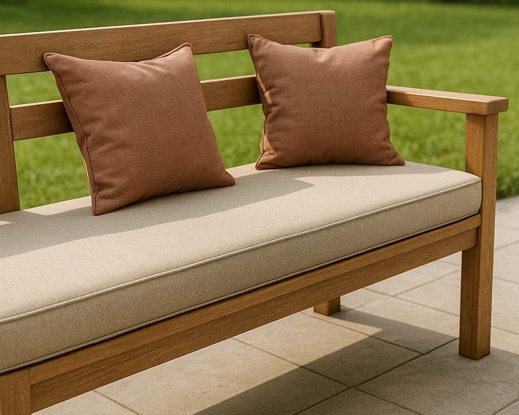 Изготовление и пошив подушек для лавок под заказ